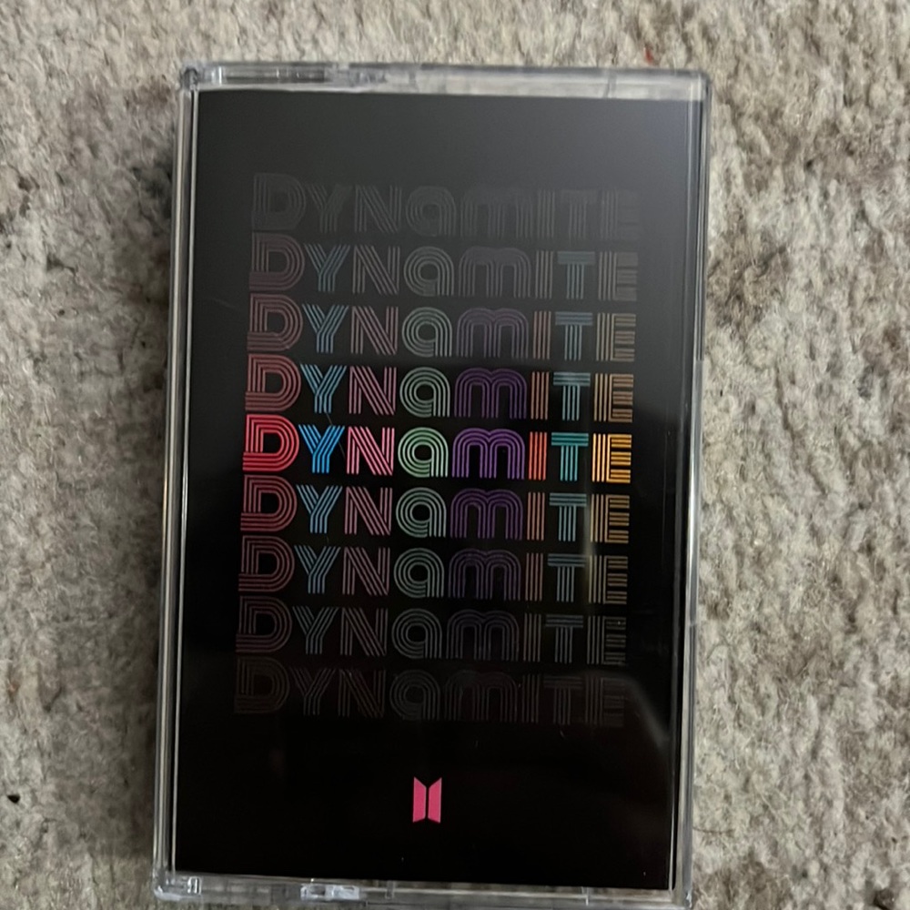 BTS cassette tape